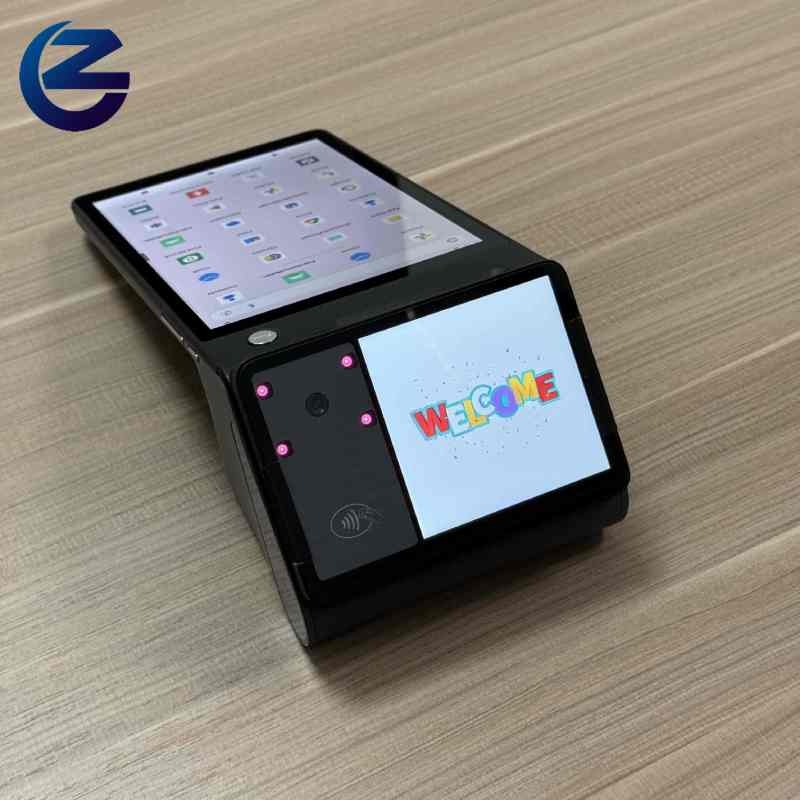 smartid CAFE dual-screen terminal with built-in customer display