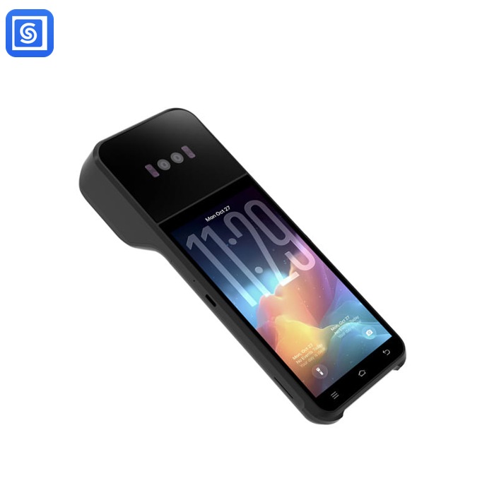 smartid TIME terminal — angled view