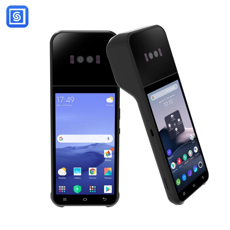smartid TIME terminal — home screen