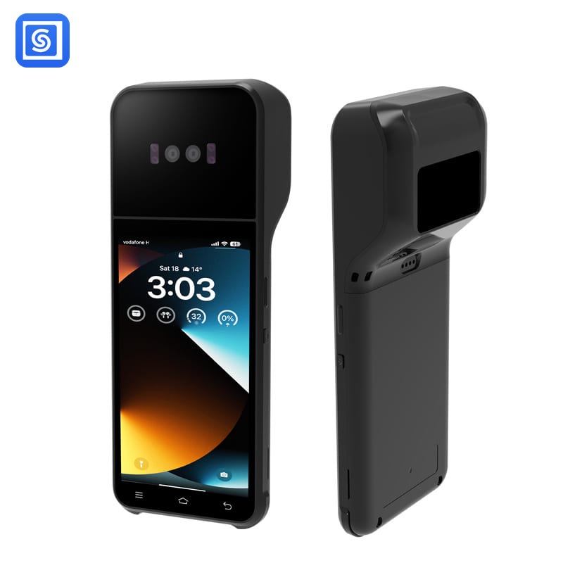 smartid TIME terminal — front and back